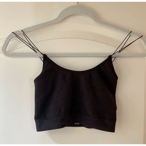 Black Cropped Camisole